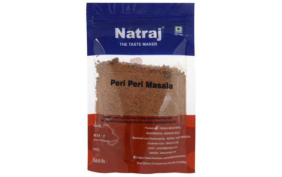Natraj Peri Peri Masala    Pack  125 grams